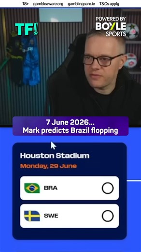 🔮 Four weeks ago, Mystic @markgoldbridge predicted Brazil's fall-off to PERFECTION! 🤯Latest odds here 👉 https://t.co/56GuFpTpRlPowered by @BOYLESports, #Ad 18+, https://t.co/n7ENAohhZf, https://t.co/HLmzjZ0Qjm, T&Cs apply.