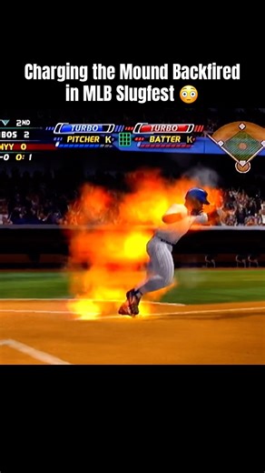Well that went Bad 😳 #mlbtheshow #slugfest #baseball #mlbtheshow26 #nostalgia #gaming #fyp