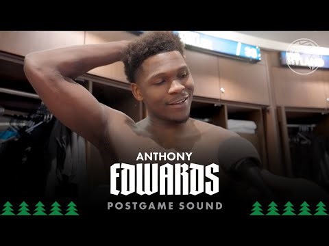 "We Gotta Win This Game." | Anthony Edwards Postgame Sound | 12.27.25