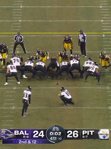THE KICK IS NO GOOD AND THE STEELERS ARE DIVISION CHAMPS | NFL