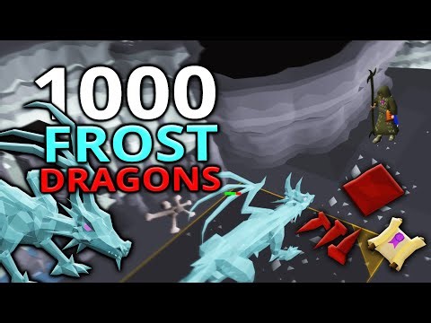 Loot From 1,000 Frost Dragons (87 Sailing ft. Iron Man)