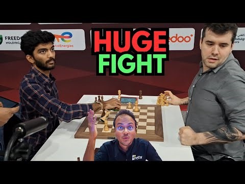 The insane fight between Gukesh and Nepo | World Blitz 2025 | Commentary by Sagar