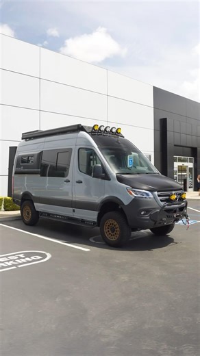 This van can live off grid, but can you? #sprintervanconversion #starlink