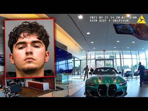 20 Year Old Fails Credit Check for $110K BMW… Then CRASHES Into Dealership!