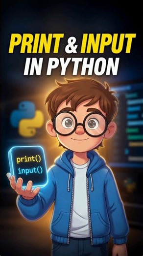 Python input() & print() Explained in 40 Sec! ⌨️ Take User Input Fast #python