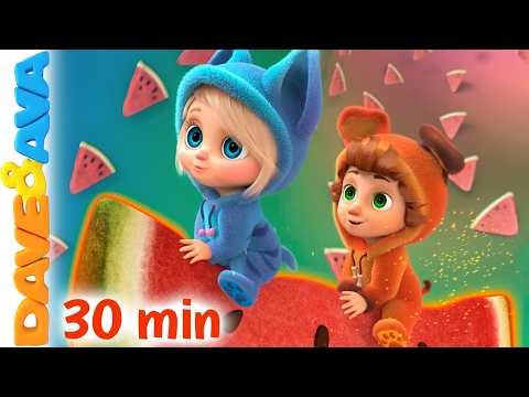 🤪 Down by the Bay Dave and Ava Nursery Rhymes | Colors Song | Baby Rhymes and Kids Songs 🤪