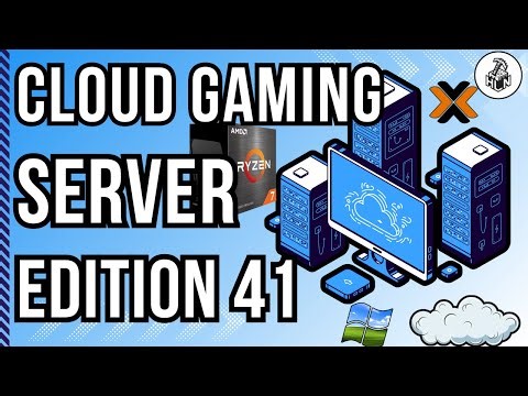 Home Cloud Gaming Server Edition #41 (Ryzen 7 5700X & MSI RTX 3050)