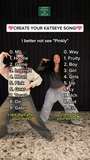 💖 Create your KATSEYE song! 🎀 #katseye
