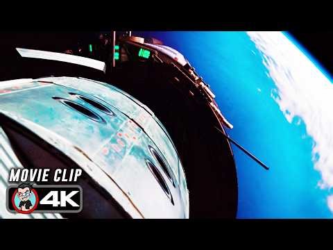 Spinning Out Of Control At 1 RPM | FIRST MAN (2018) Movie CLIP 4K