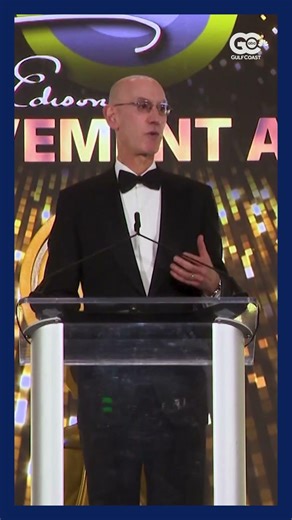 NBA Commissioner Adam Silver honored at the 2026 Edison Awards