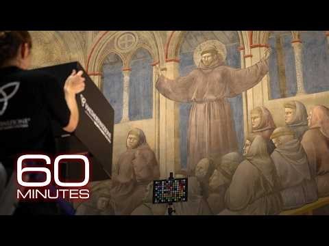 Friars turn to AI for restoration of the Basilica of Saint Francis | 60 Minutes