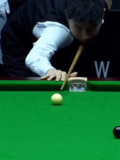 Winning the frame, Zhao Xintong style. 💫