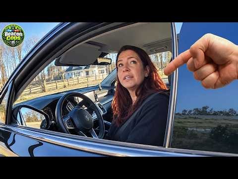 Unhinged Karen Refuses License in School Zone Stop