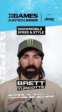 Brett Turcotte Silver Medal race in Snowmobile Speed & Style at X Games Aspen 2026