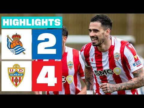 R. SOCIEDAD B 2 - 4 UD ALMERÍA | RESUMEN LALIGA HYPERMOTION