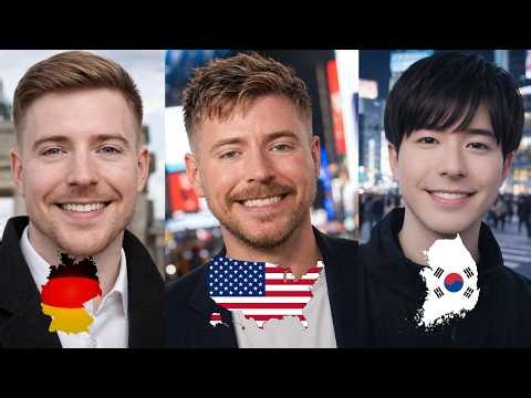 What MrBeast Would Look Like in Different Countries.