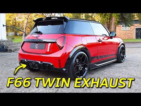 Bringing Back The Twin Exhaust To The Mini Cooper F66 JCW - It's EPIC!