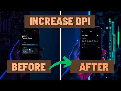 How to Increase DPI on any Android Device