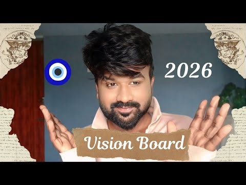 Vision Board 2026 | Manifesting My Dream Life ✨ Dinu Rd