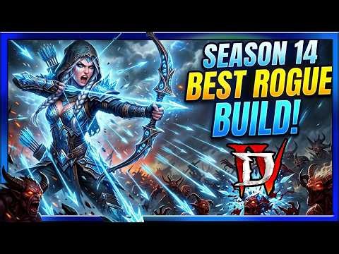 Diablo 4 Season 14 Best Rogue Build For Push : Rain of Arrows Build Guide Top Legit Build