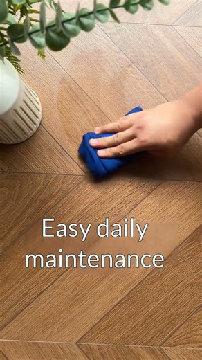 Brown fishbone pattern wood grain tile