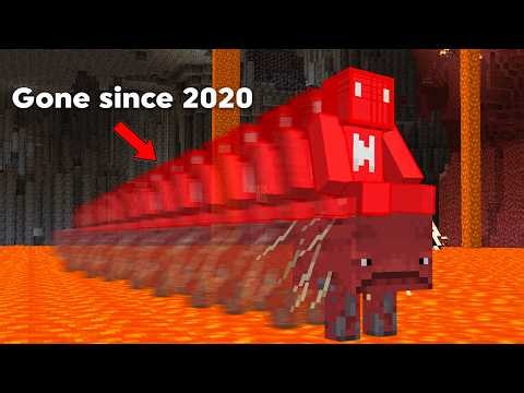 Minecraft Removed These Features And No One Noticed