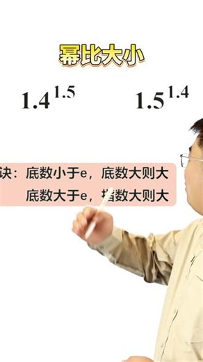 幂比大小口诀#数学