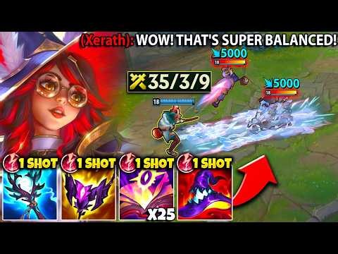 THIS ONE SHOT AURORA BUILD MAKES THE ENEMY XERATH RAGE! (I DROPPED 35 KILLS)