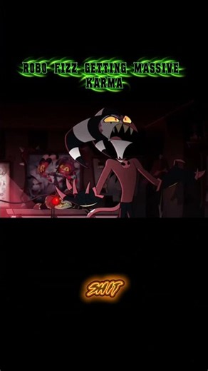 Robo Fizz Getting What He Deserved (Credit to Vivziepop and Her Team)#shorts #helluvaboss #vivziepop