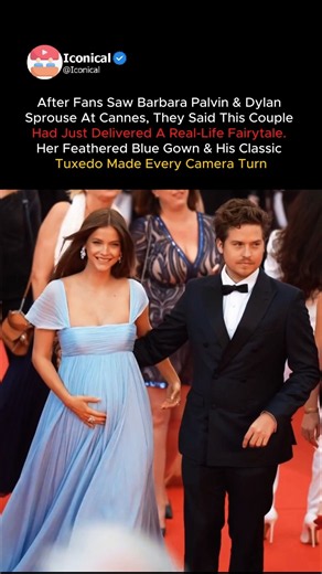 Barbara Palvin & Dylan Sprouse's Cannes Look Feels Like a Real-Life Fairytale #BarbaraPalvin