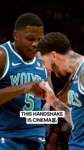 ANT & LAMELO’S HANDSHAKE IS STRAIGHT CINEMA 🎬🔥