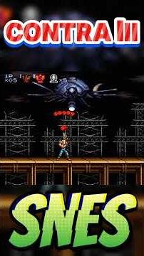 Contra III: The Alien Wars | SNES | Part 4