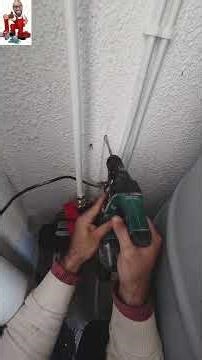 comment installer une prise pour une pompe d'eau #plomberie #plumber #plumbing