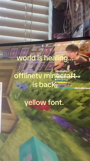offlinetv x minecraft = world healing. ❤️‍🩹🌎 #otv #offlinetv #minecraft