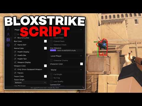 [FREE] BloxStrike Script | Silent Aim, Aimbot, Skin Changer, Player ESP | PC & MOBILE