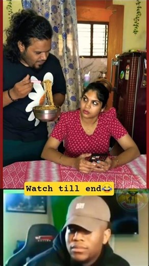 🤣Try not to laugh💥🤣#reels reaction😂#twist end🤡#shorts #trending #funny #laugh #comedy #couple #viral