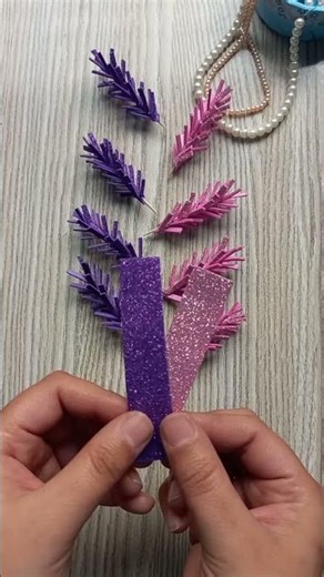 Foam Sheet Snowflake ❄️ | Easy Winter Craft DIY #shorts #papercraft #snowflakes #diy #viral #craft