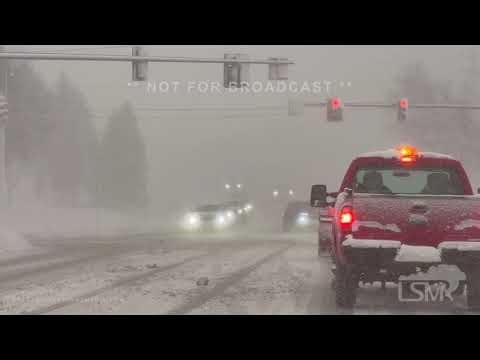 01-22-2026 Buffalo NY - Thundersnow Disrupts the Morning Commute