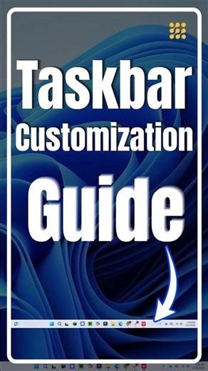 Taskbar customization guide