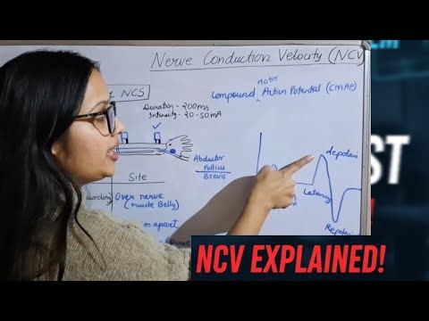 ( NCV )Nerve Conduction Velocity Test Explained || Motor & Sensory Nerve #physiotherapy