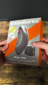 Unboxing SteelSeries' new COMPETITIVE GAMING MOUSE: The Rival Pro!