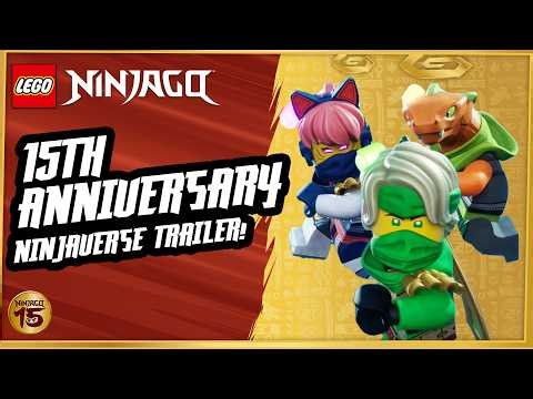 🥷💥🎉 Celebrate the epic world of Ninjago | 15th Anniversary Special 🎉 | LEGO NINJAGO