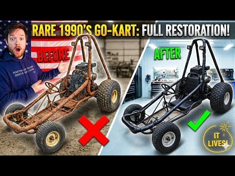 Full Go-Kart Restoration for an Epic Christmas Surprise