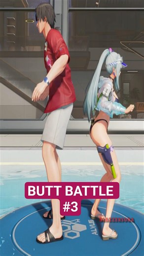 BUTT BATTLE #3 | KLUKAI | Girls Frontline 2: Exilium #KLUKAI #Shorts #girlsfrontline2exilium #GFL2