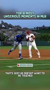 ⚾Baseball at Its Funniest😂 #mlb #baseball #mlbhighlights #funnybaseball #sportstok #baseballtok