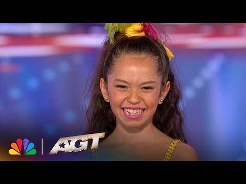 Daniela Avanzini And Her Partner Yasha Auditioned For America's Got Talent! | AGT