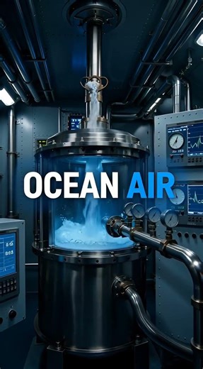 The Submarine That Generates Oxygen From Seawater Alone