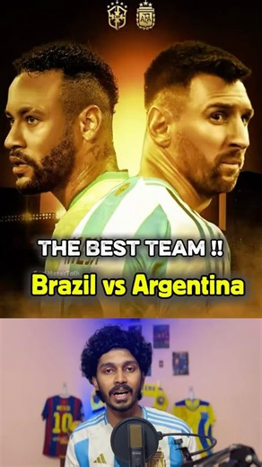 Argentina vs Brazil !! ☠️🔥 the Best Team?? #argentina #brazil #fotball