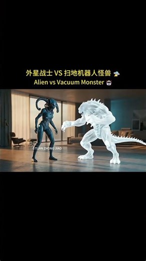 Epic Transformation! Alien vs Vacuum Monster #AlienVFX,#VacuumMonster,#EpicTransformation