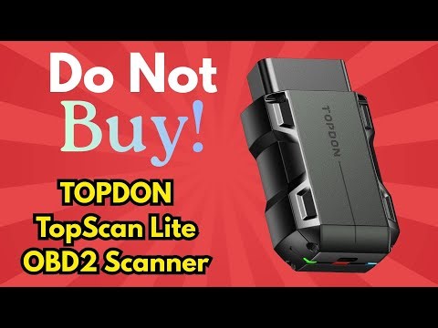 STOP! 8 Brutal Reasons Not to Buy the TOPDON TopScan Lite OBD2 Scanner Review